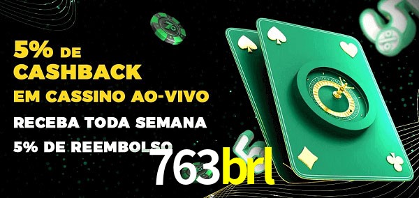 Promoções do cassino ao Vivo 763brl